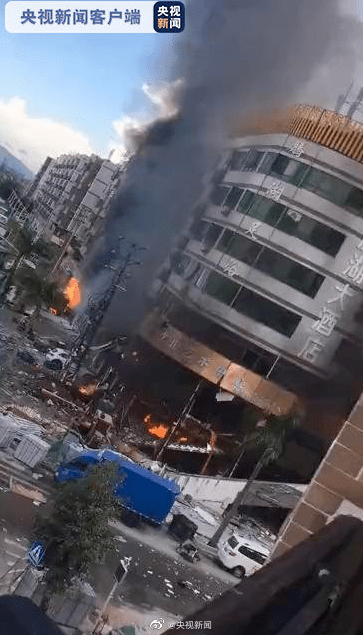 突发！一酒店附近发生爆炸！伤亡不明！