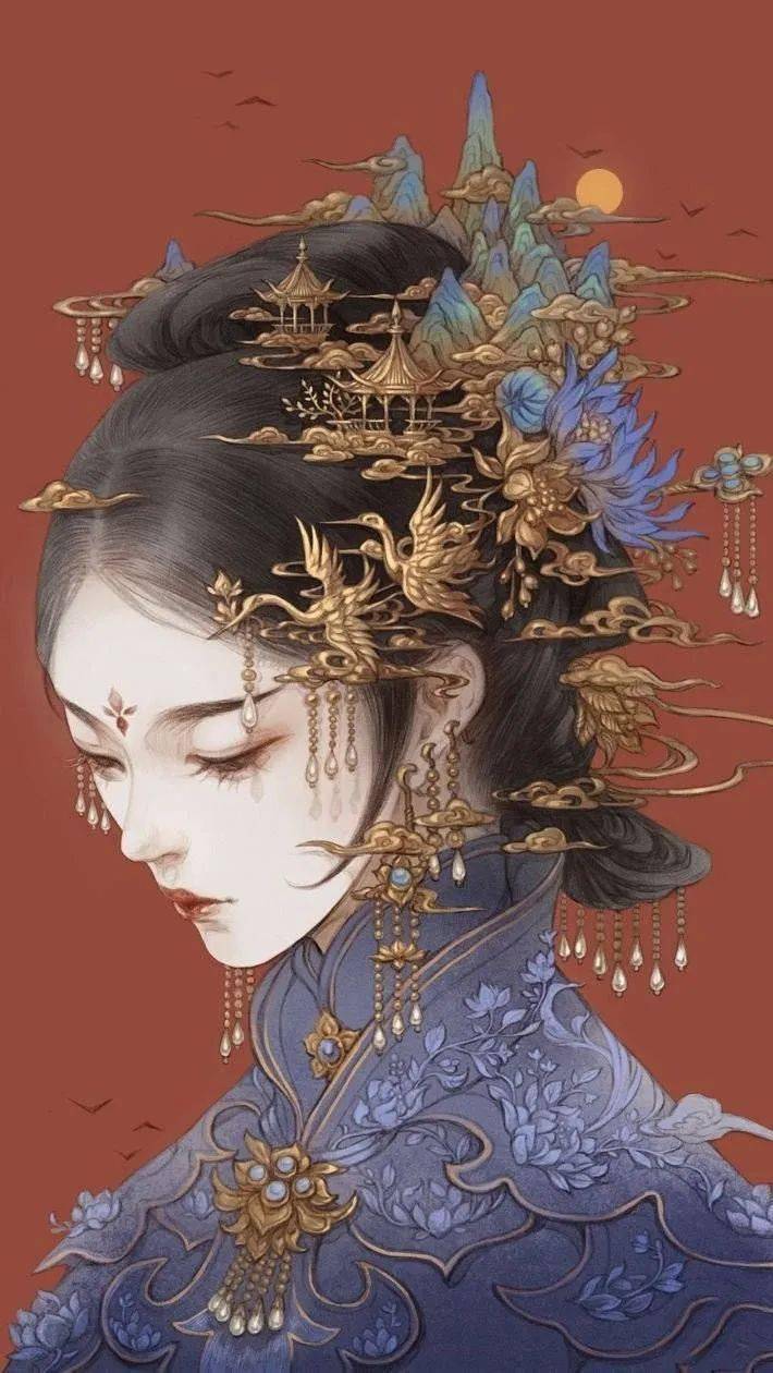 传统|着汉服一秒“穿越” 古风中秋别有意境