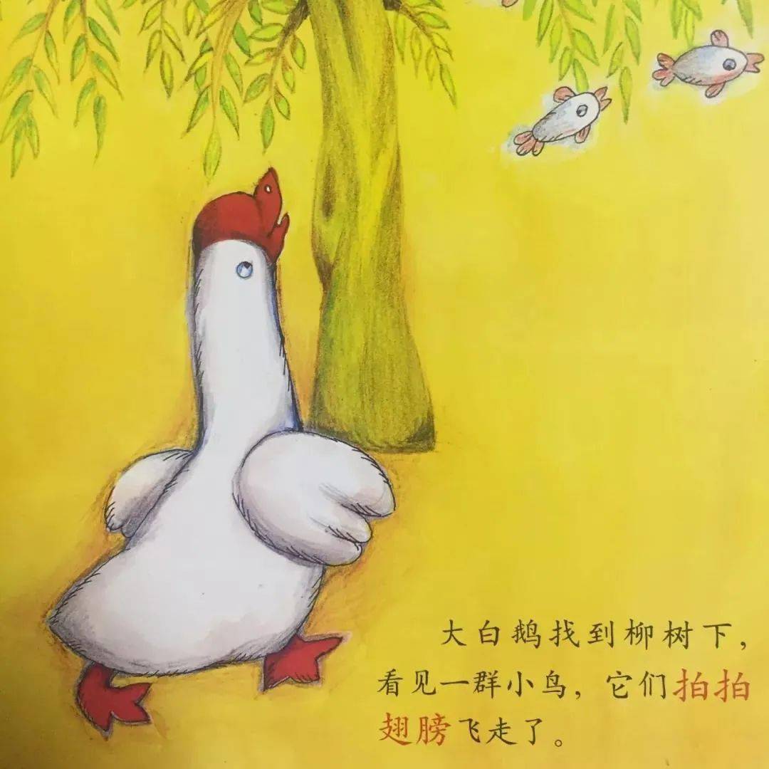 成语什么鹅飞_成语故事简笔画(3)