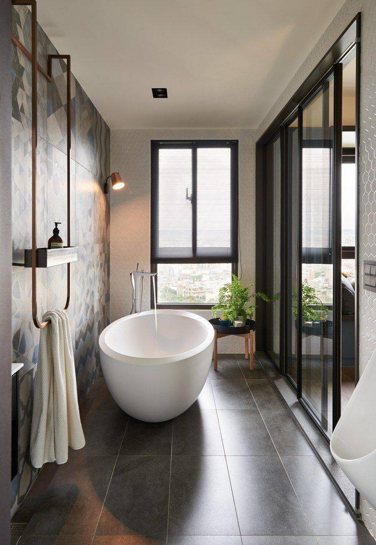 空间|10个设计原则,让小卫生间装出豪宅的大气感!