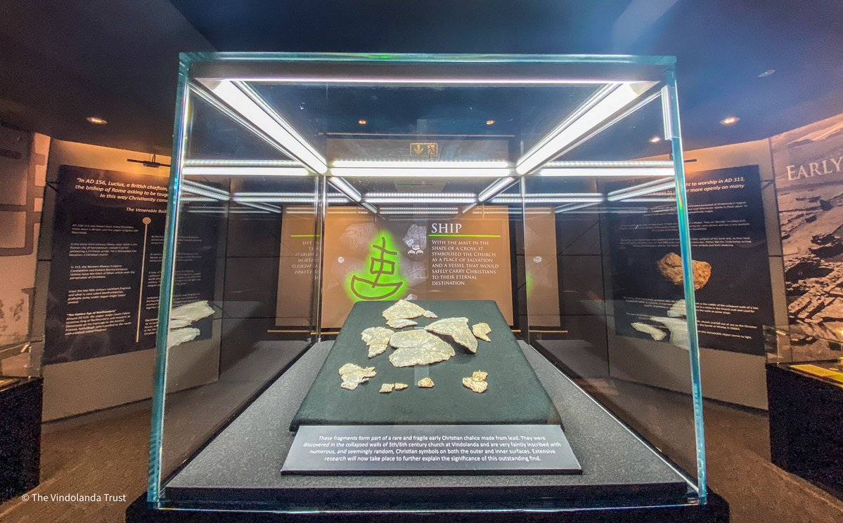 文物|英国一考古遗址发现基督教文物:图案与文字可追溯至5世纪