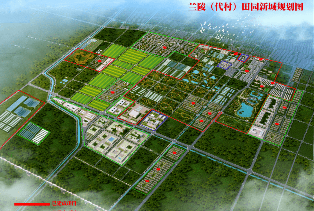 西部在尚岩镇打造以生态城镇建设为主题的生态副城,在兰陵镇打造以
