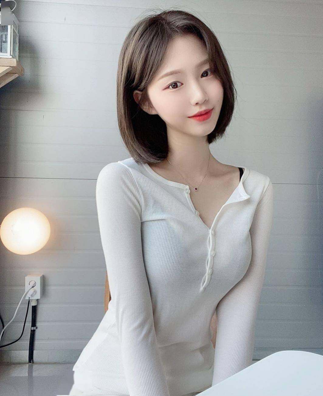 "层次初恋少女短发"