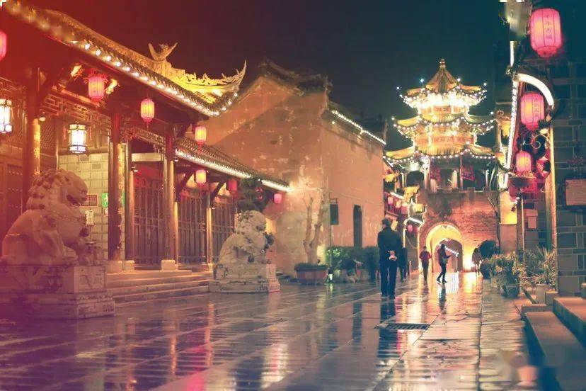 美图！丨石泉古城夜色撩人