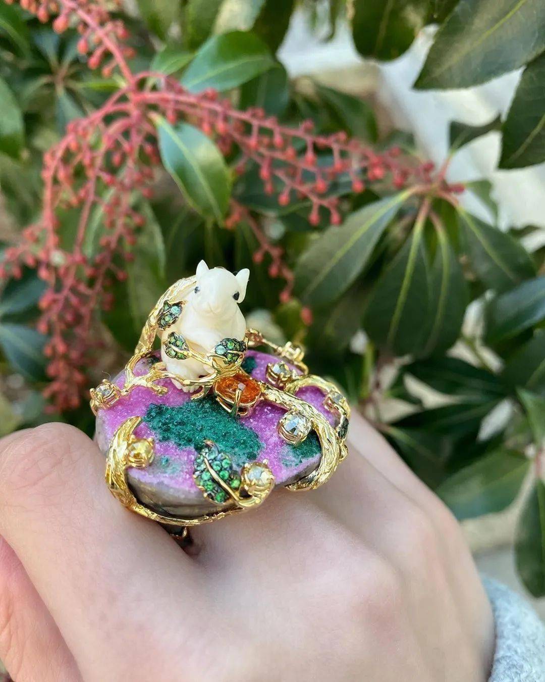 品牌|第59期 充满自然艺术风格的珠宝 WENDY YUE