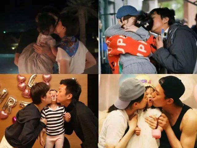 小贝|父女间日常互动真的没必要嘴对嘴……讲真