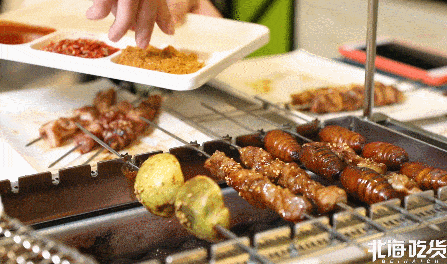 韩缘|69.9元抢！价值150元「韩缘烧烤城」自动烧烤套餐！30荤串+10素串+烧烤伴侣+锡纸金针菇+凉菜+饮品！