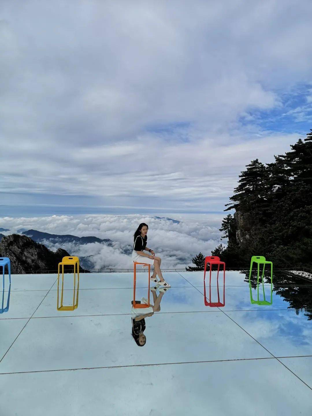 美翻了六安新晋网红打卡点天空之镜国庆假期约起