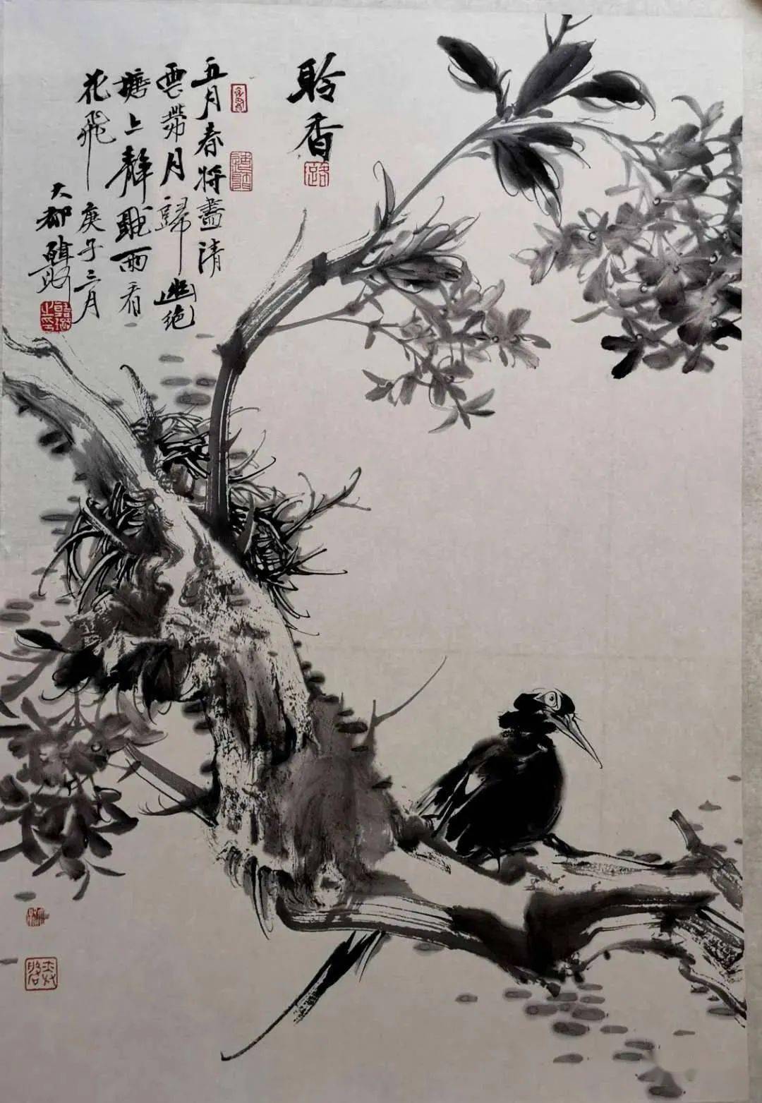 八雅轩丨【八雅轩在线】云门瀚墨———韩璐,周午生,韩斌,王毅花鸟