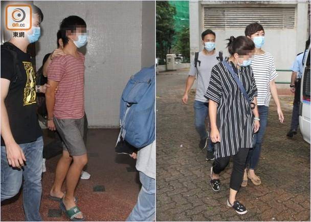 港警凌晨突击搜查出刀棍枪械避弹衣，母子涉贩
