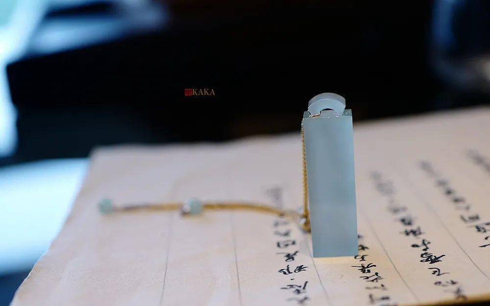 印章|适合文雅姑娘的，清澈如水纯料印章