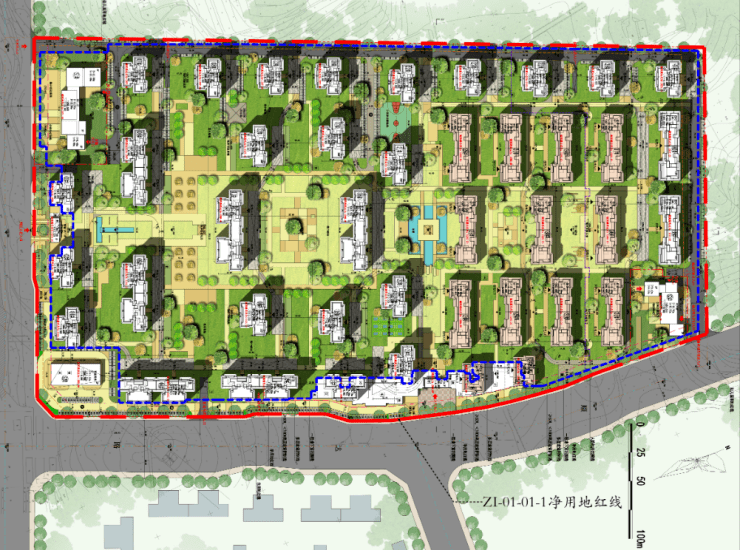 总建面逾62万方!中交·春风景里一地块方案亮相