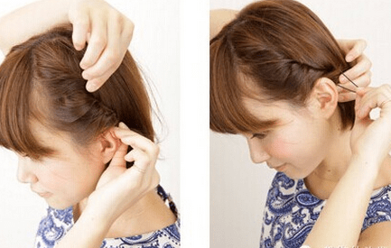 step|谁说短发不能百变扎发，手把手教你扎短发发型！