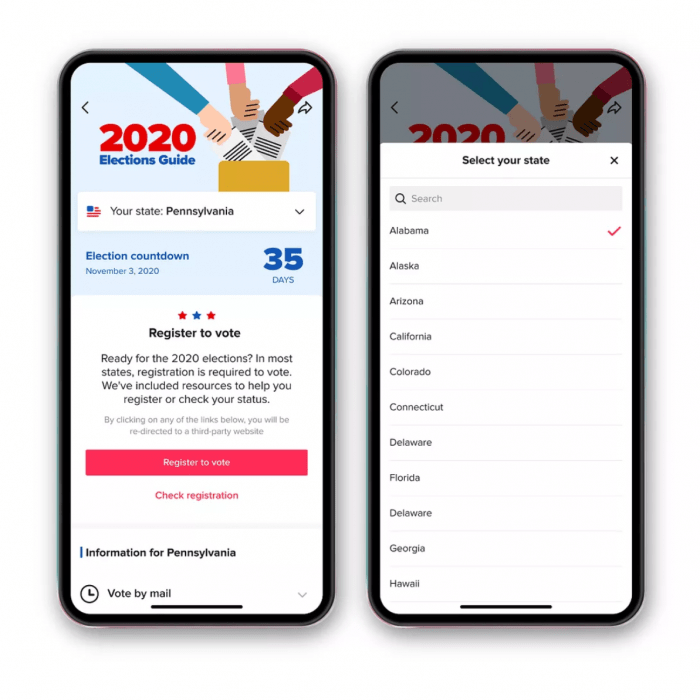 TikTok推美國大選指南以對抗錯誤資訊 科技 第1張