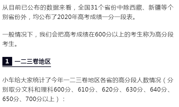 计划|600分以上超30万人，明年继续涨？要疯！今年高分考生暴增