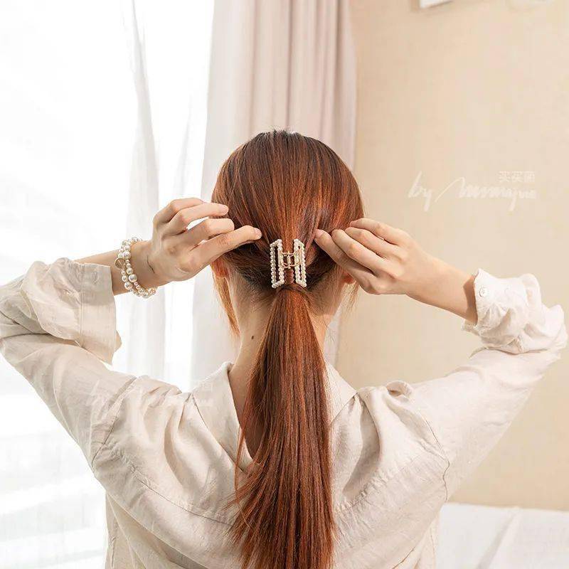 教程|一看就会!4款韩系气质盘发教程,30秒迅速出门!