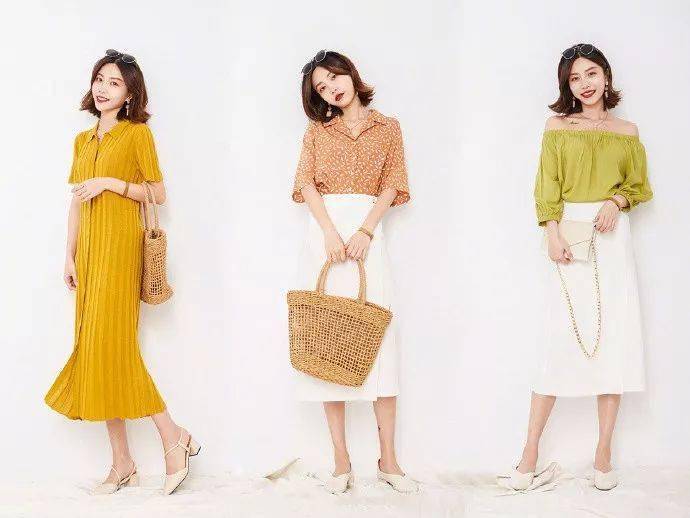 仙女|27套浅色系显白搭配