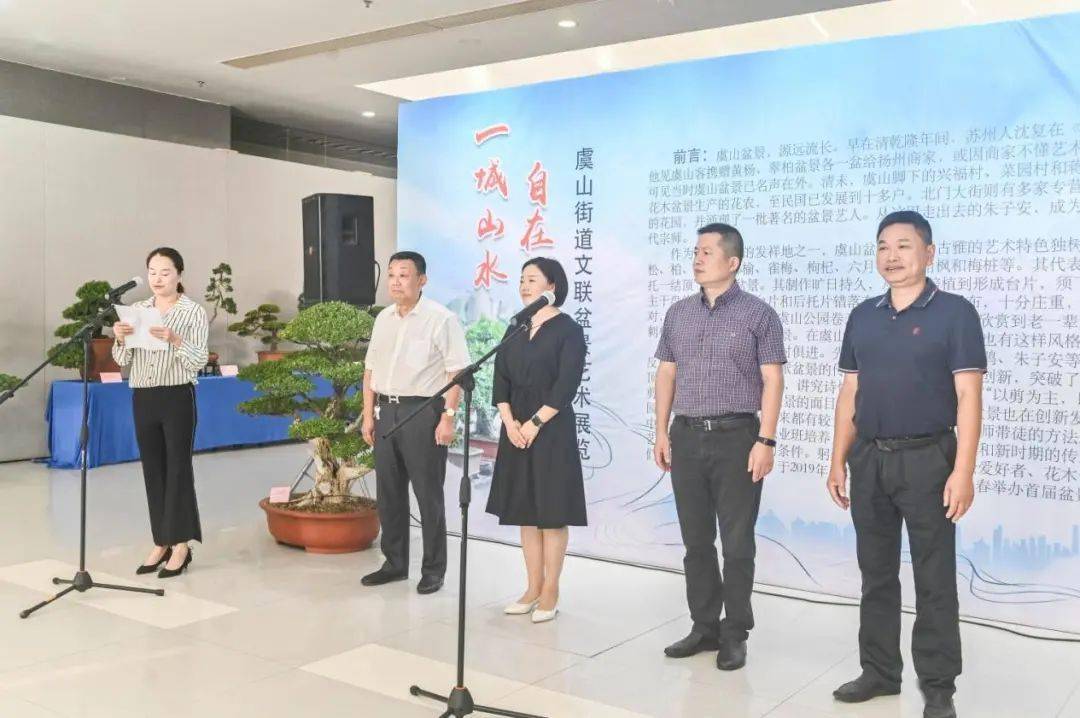 妙造自然 | 虞山街道文联盆景艺术展开展