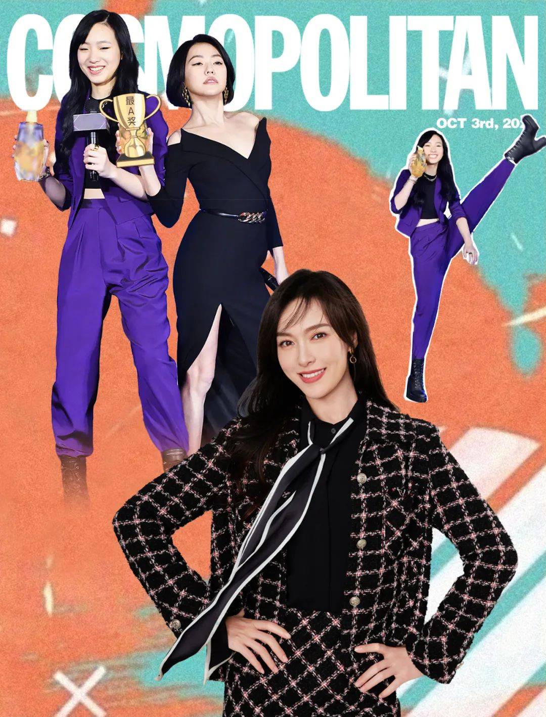 西服|被腿更长的她“抢”了代言,小S心服口服