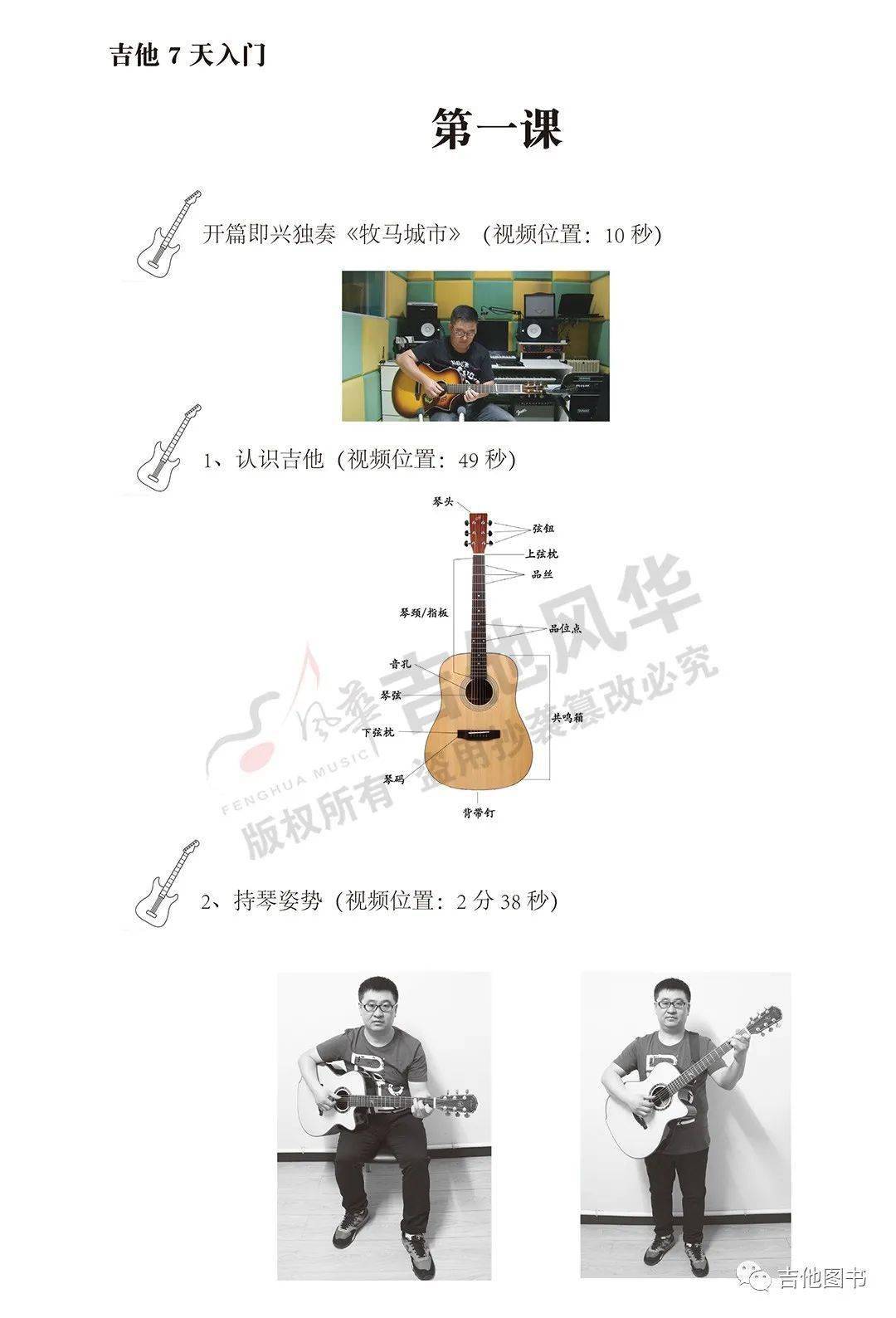 往后余生吉他简谱初学_吉他简谱往后余生(3)
