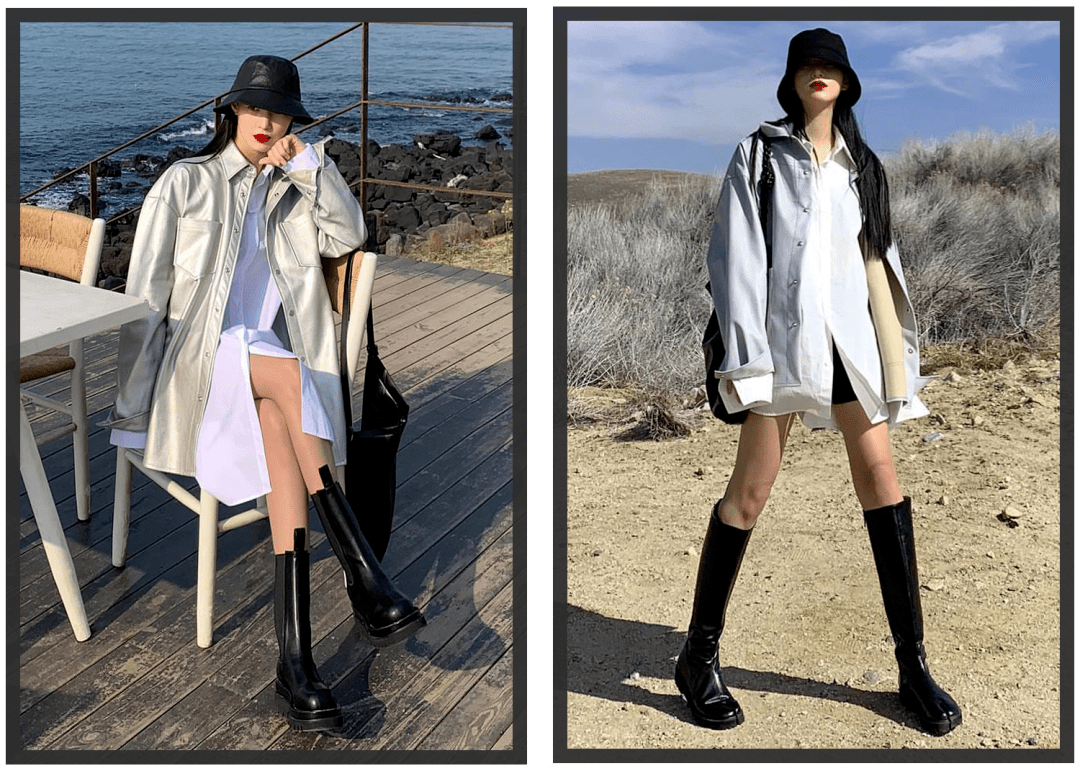 钟楚曦|南韩钟楚曦的「大佬风」穿衣模板，显高显瘦太绝了！