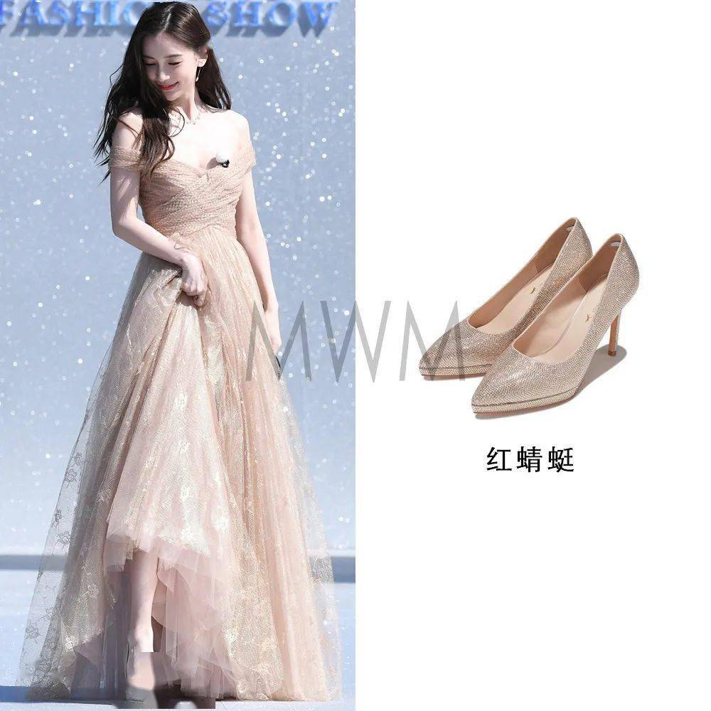敲门砖|Angelababy进入太太圈的敲门砖，不会是红蜻蜓皮鞋吧？