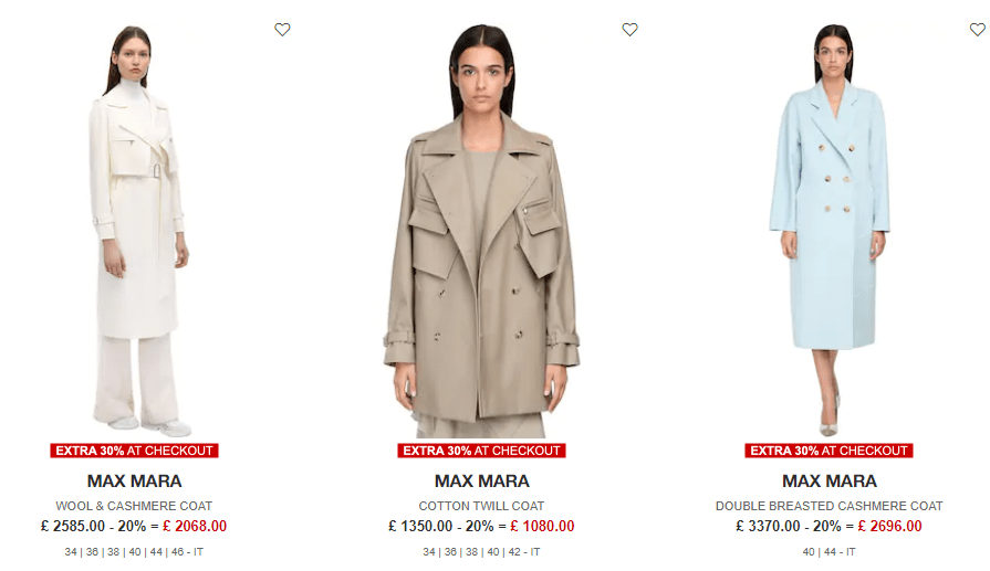 Luisa|Max Mara、BOYY等变相低至2.5折！战斗力又可以了