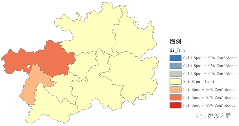 autocorrelation analysis of yi population in yunnan province 表3