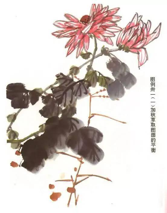 国画菊花的技巧和画法_花瓣