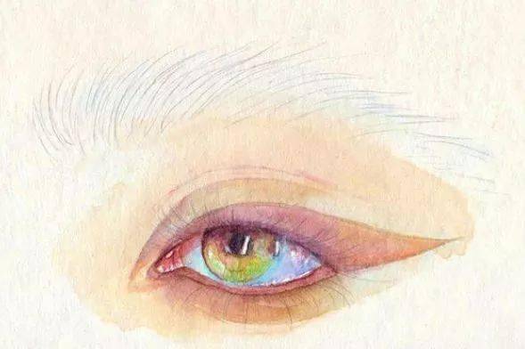 水彩|沉迷眼睛刻画的小伙伴看过来！Lina的水彩人物肖像步骤统统分享给你！