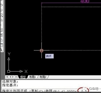 cad界面比例调整方法