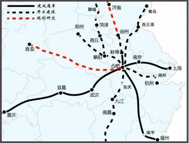 安庆市 经潜山,太湖,宿松,黄梅 至江西省九江市境内庐山站 新建线路正