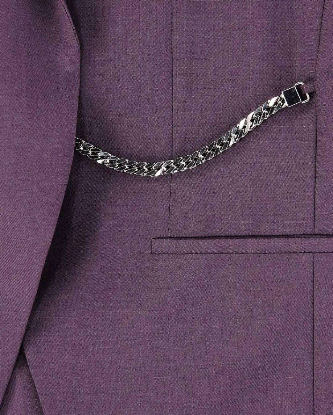 链条|易烊千玺被绑凳子上?时尚圈的链子有点厉害!