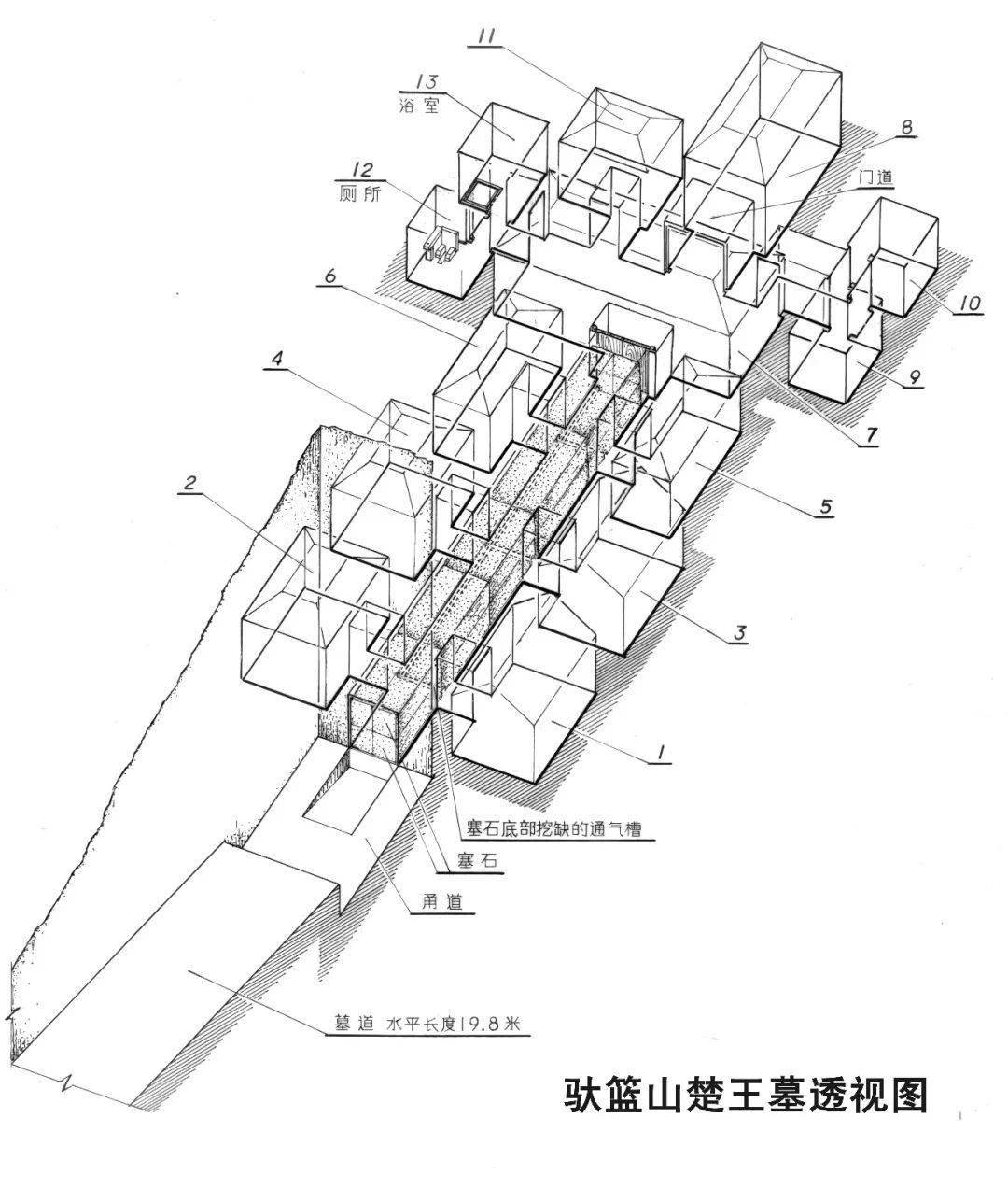 徐州地区大型崖洞墓功能完善齐全,墓室布局巧妙,在没有现代施工机械