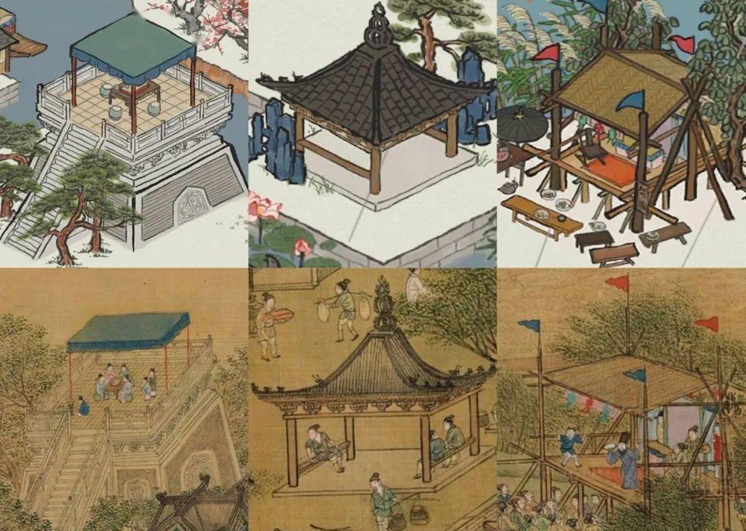 江南百景图里的这些古画细节,你注意到了吗?