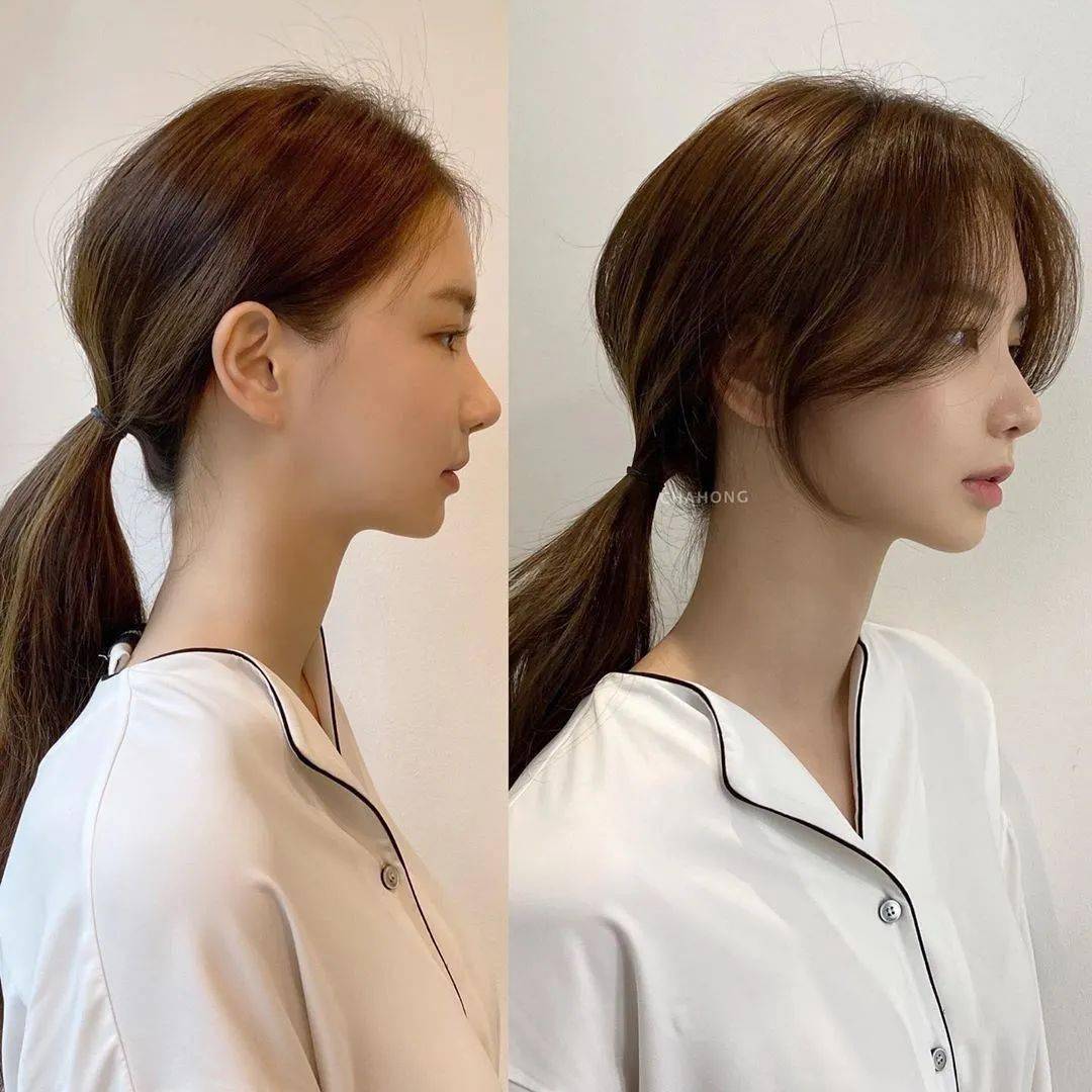 弧度|把低马尾扎得像恋爱一样甜