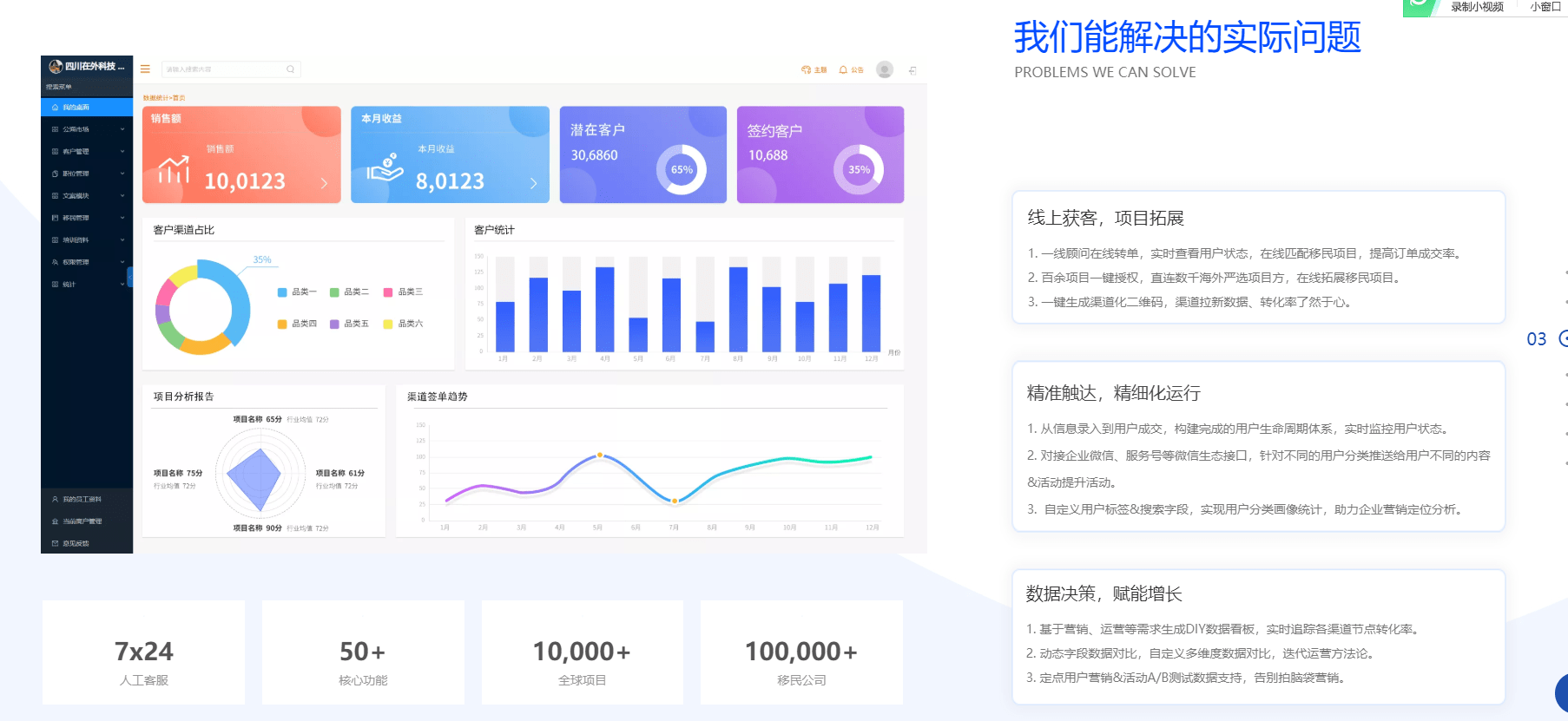 移民|飞迁CRM系统--赋能移民企业数字化未来