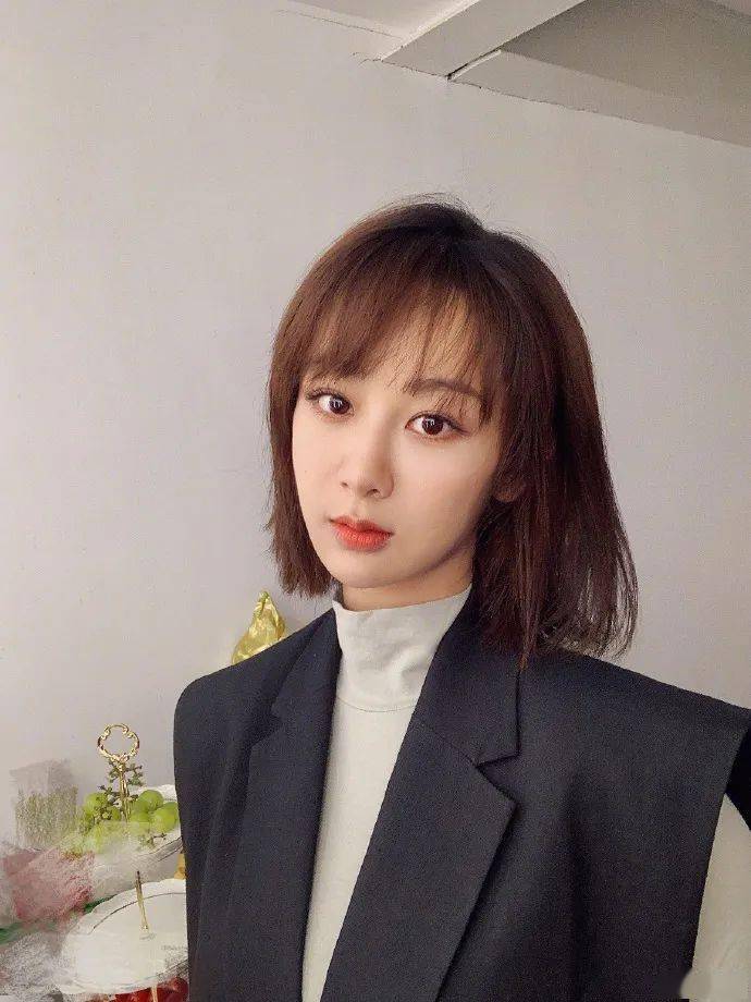 短发|剪了短发的杨紫，又让我心动了！