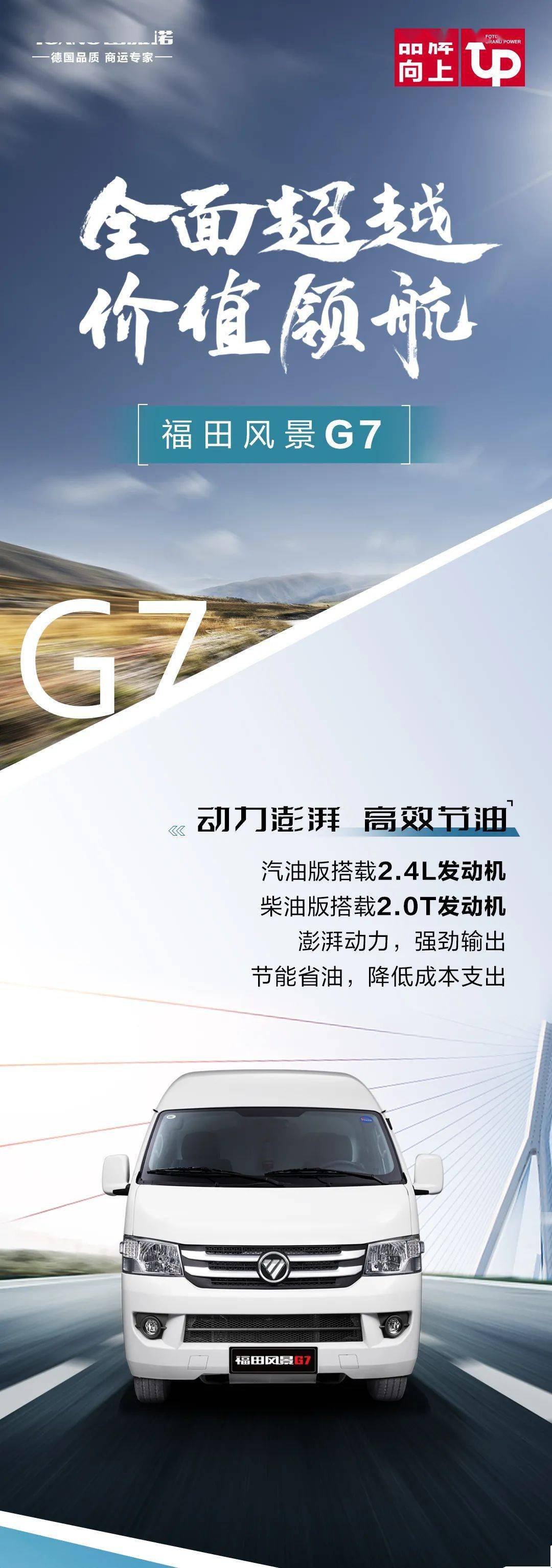 价值导航的全面超越|一张图了解福田风景G7