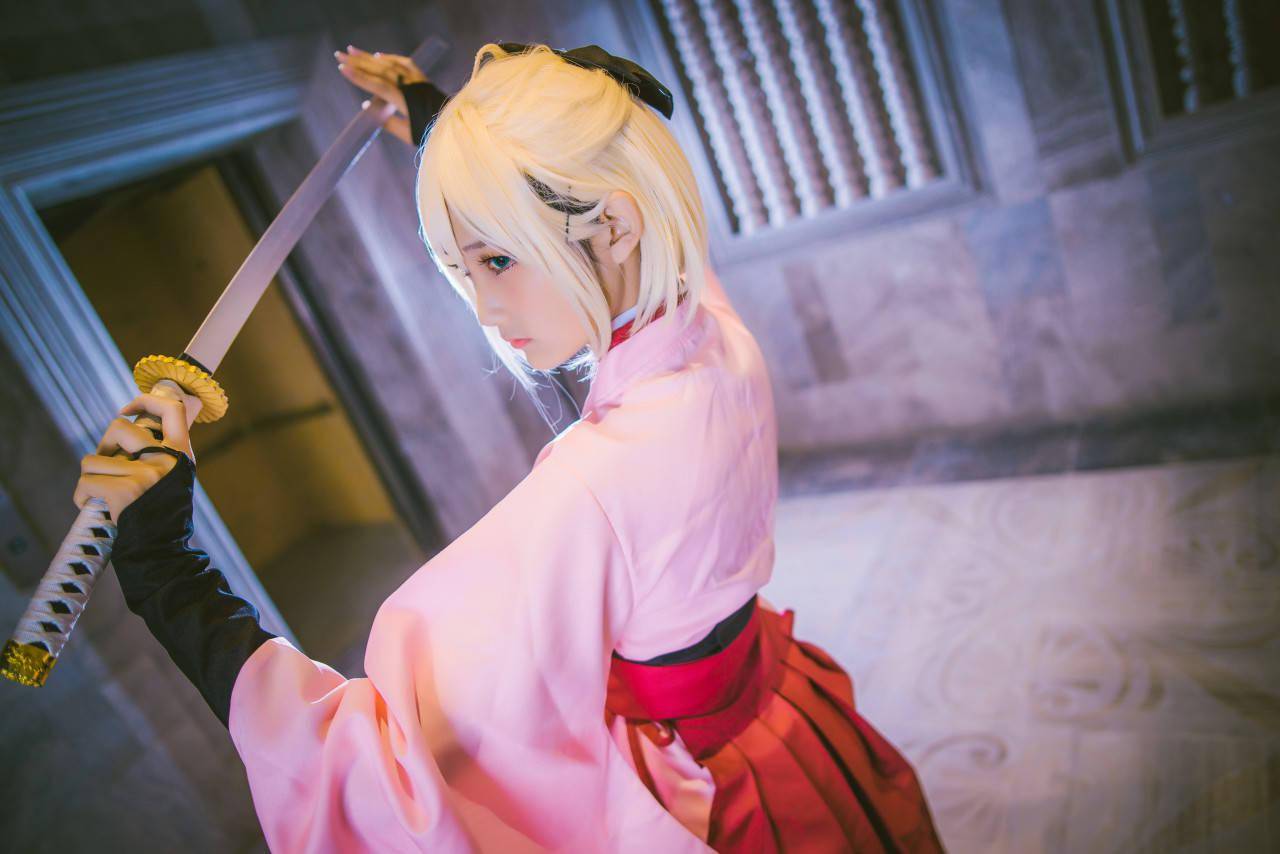 fgo 冲田总司初始cosplay