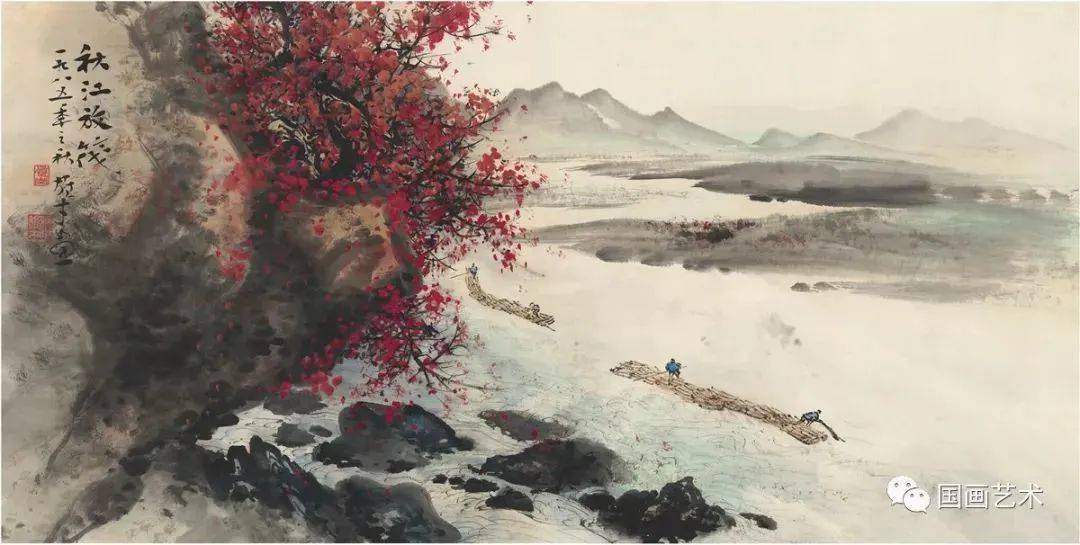 一人独钓一江秋——古今名家笔下的秋江盛景