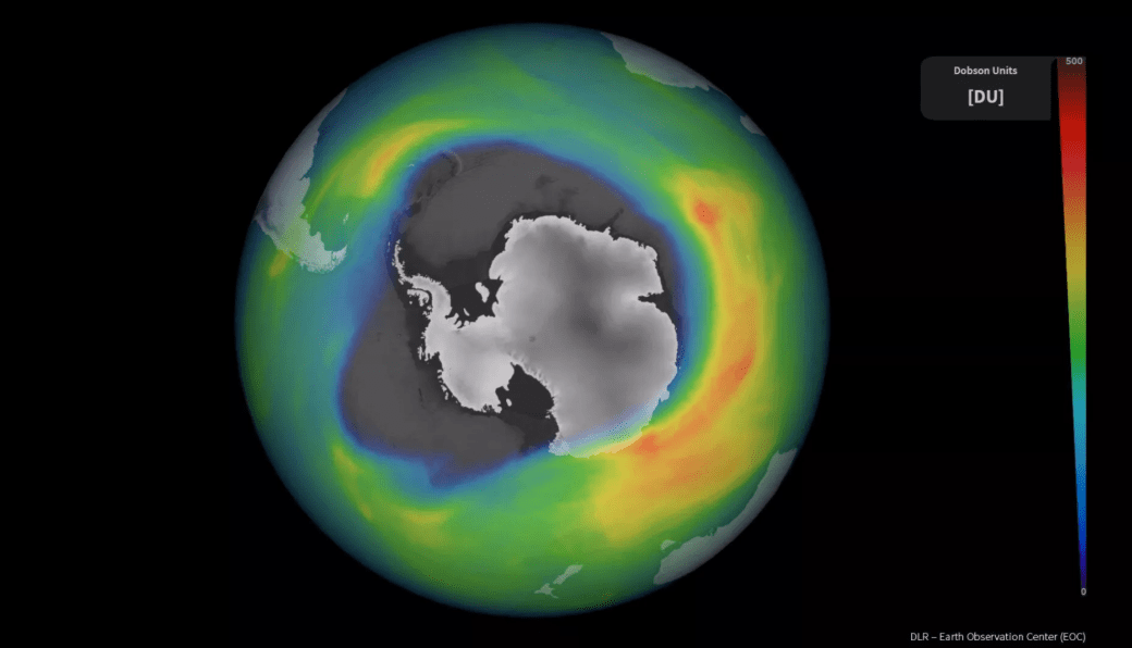 2020年南极臭氧洞“是近年来最大和最深的空洞之一”_臭氧层