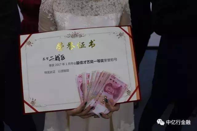获得者|中亿行金融2017年联欢会精彩瞬间