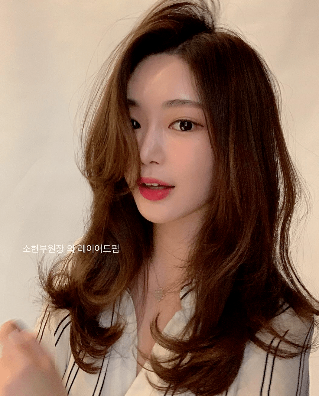 层次|学会这几点,秋季长发更迷人