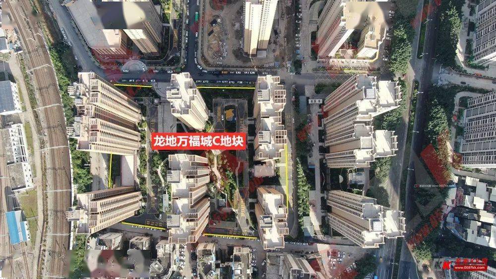 龙地万福城a地块c地块竣工核实公示已发布交房指日可待