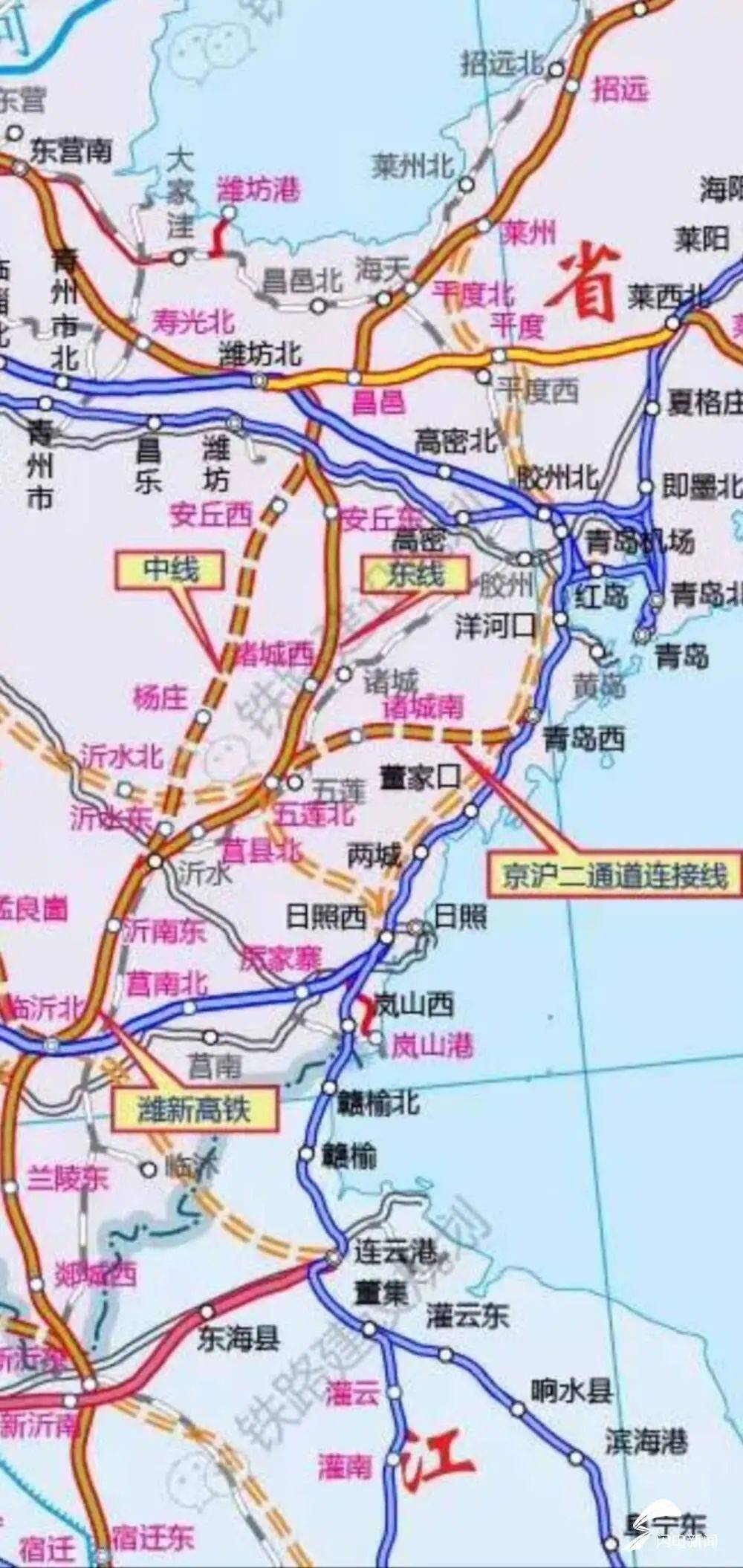 京沪高铁二通道潍坊至新沂段定了,拟设10个车站_手机搜狐网