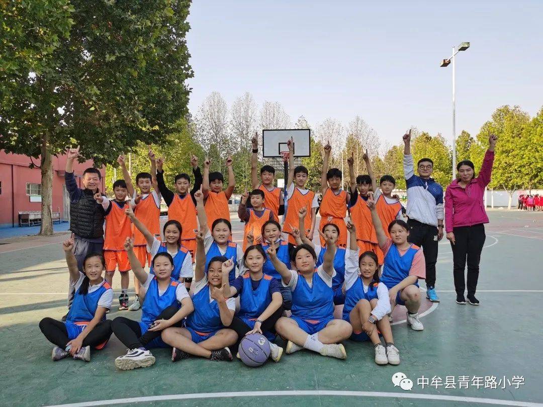 青年路小学又传捷报!中牟县中小学生篮球运动会男女篮