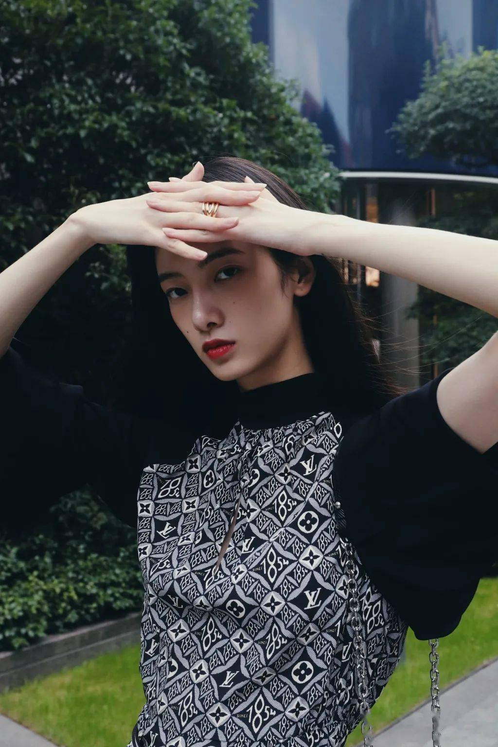 造型|顶着这个妆，徐睿知想不优雅都难吧？