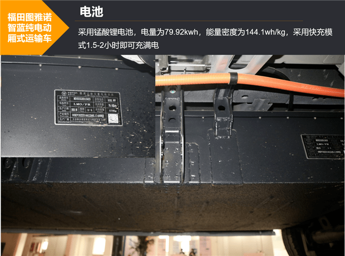 102立方大容积256公里长续航这款纯电动物流车还有这些亮点