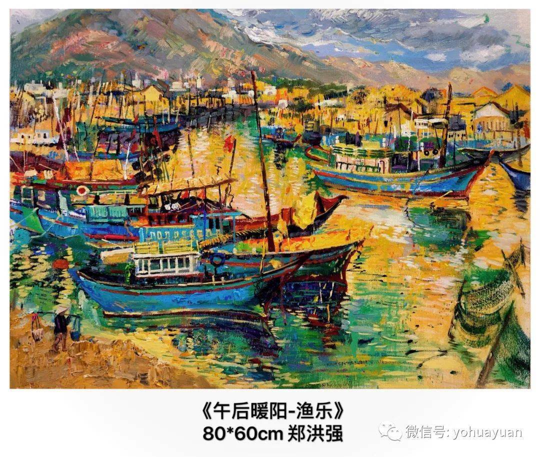 画家郑洪强油画作品欣赏